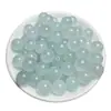 Azul Cielo Helado Alto Color Congelado Cuentas Redondas Cuentas Sueltas Venta al por Mayor DIY Pulsera Collar Cuentas Sueltas Joyería de Jade Accesorios Cuentas de Jade Accesorios