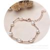 Joyería de perlas Zhuji venta al por mayor pulsera viento ins cuerda de mano viento suave longitud ajustable pulsera de perlas de agua dulce mujeres