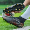 Comércio Exterior Transfronteiriço Atacado Sapatos de Futebol de Cano Alto Travas Longas Amazon Sapatos de Futebol Masculinos e Femininos Campo Chuteiras de Treino para Estudantes