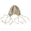 Sombrero de mujer Cat brother otoño e invierno nuevo artístico retro cálido sombrero de punto personalidad borla bola holgado sombrero de lana