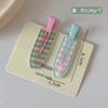 Pin de Pelo de Chica Coreana Dopamina Colorido Pin de Uva para el Cabello Pin Lateral de Ins Pin Sin Costuras Pin Lateral para Flequillo Roto para Mujeres