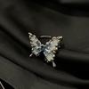 Anillo Abierto con Goteo de Aceite de Mariposa Personalizado Diseño Nicho Ins Anillo Estilo Cool Apilado Anillo para Dedo Índice para Mujer Venta al por Mayor