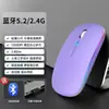 Mouse Bluetooth Modo Duplo Carregamento Sem Fio Silencioso Celular Notebook Escritório Transfronteiriço Jogo Mouse Luminoso Personalização