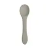 Tazón de Silicona para Bebé, Cuchara, Tenedor, Vajilla para Alimentar al Bebé, Juego de Cucharas Suplementarias de Silicona para Niños