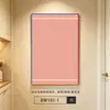 Arte de pared para dormitorio inspirado en la dopamina, decoraciones para sala de estar y recibidor, arte de pared magnético de acero inoxidable, imanes para refrigerador, arte de pared para fotos