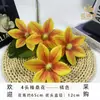 Flores de Magnólia Simuladas para Salões de Casamento, Flores de Magnólia Artificiais, Flores de Gérbera, Arranjos Florais para Casamento, Decorações Florais para Sala de Estar, Atacado