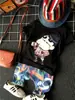 Oferta especial preço especial não reembolsável roupas infantis verão pai-filho camiseta de desenho animado A2206 calças casuais A070B mãe A2202