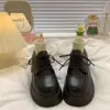 Plataforma Mais Vendida Sola Grossa Sapatos Pequenos de Couro Femininos 2026 Outono Aumento de Altura Salto Plataforma Mary Janes Plataforma College Mocassins de Salto Alto