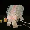 Diadema Estilo Blancanieves Lolita, Collar con Lazo, Lindos Accesorios para el Cabello, Tocado Lolita, Accesorios para Chicas Estilo Japonés