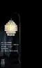 Nuevos Accesorios para Bodas Luces Guía de Camino Tiras de Hielo Cristal Madreperla Hierro Forjado Soporte Guía de Camino Escenario de Boda Decoración Dorada Guía de Camino