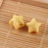 Dulce Color Real Perforado Estrella de Cinco Puntas DIY Estrella Gorda Móvil Cadena para Teléfono Pulsera Pendientes de Aro Colgantes Accesorios de Joyería