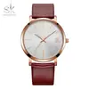 SHENGKE SHENGKE K8039 Reloj de Pulsera de Moda para Pareja, Nuevo, Estilo de Negocios, Imitación de Agua