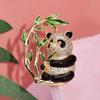 Broche Panda Gigante Estilo Chino Nivel Alto Nicho Femenino Nivel Alto Sentido del Diseño Ramillete Nuevo Pin Animal Accesorios Venta al por Mayor