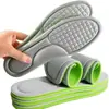 Plantillas Desodorantes de Artemisa para Hombre, Absorbentes de Sudor y Resistentes al Olor, Suela Suave, Cómodas, Fragantes, Amortiguadoras de Impacto Deportivo, Transpirables, Delgadas Estilo Verano para Pies Sudorosos