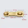 Hebilla de Cerradura Antigua China Hebilla de Cobre Puro Hebilla de Puerta Perno de Puerta Cerradura de Puerta de Madera Maciza Antigua Almohadilla de Nariz Candado de Nariz Perno Completamente de Cobre