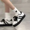 Zapatos Deportivos Casuales para Mujer Estudiante Modelo Nuevo 2026, Brillantes Estrellados, de Suela Plana, con Cordones, Cómodos y Transpirables