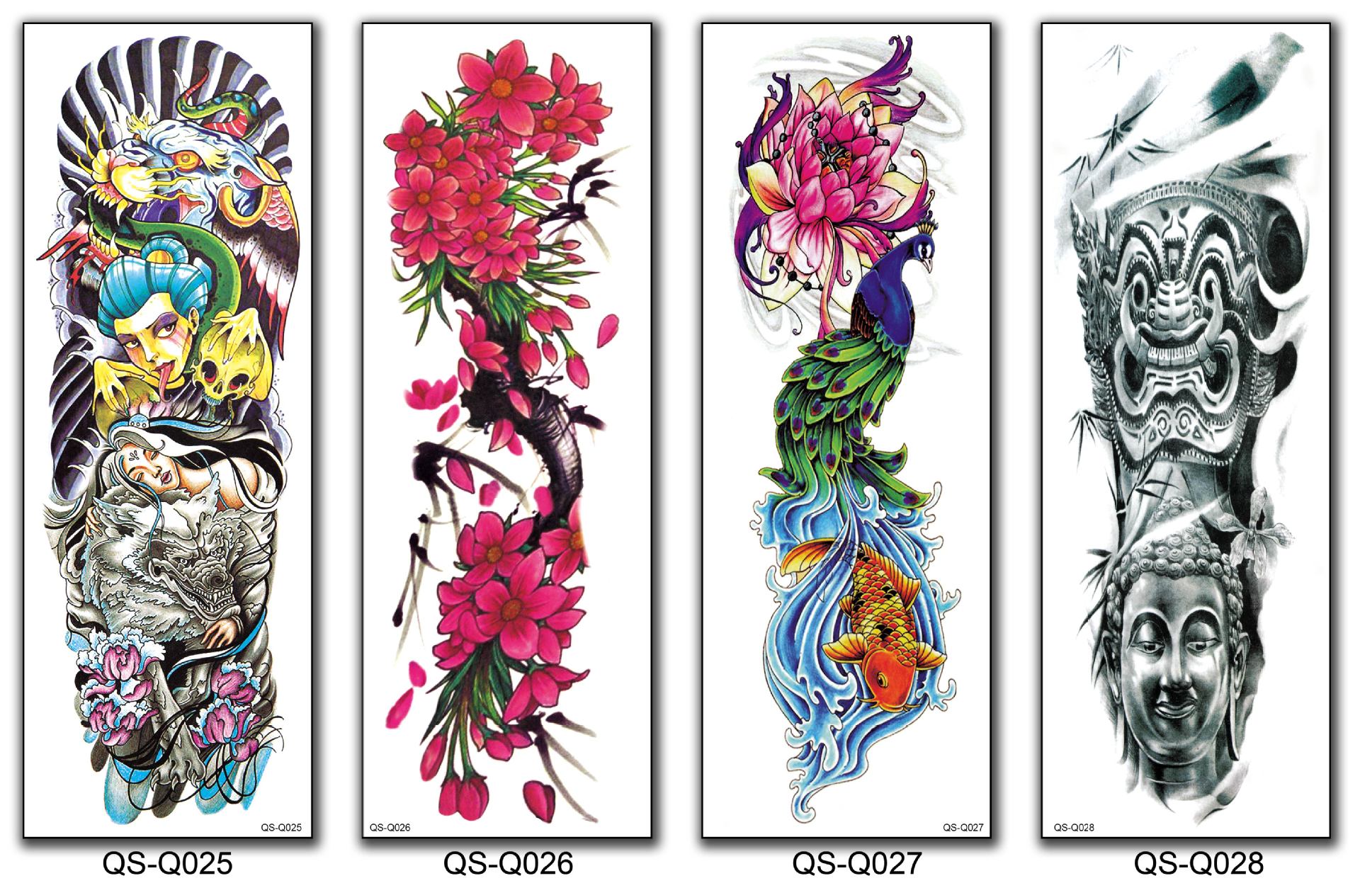 全臂纹身贴25-28