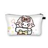 Nueva Bolsa de Cosméticos Navideña Sanrio Kolomi Merlot Moda Estudiante Linda Bolsa de Almacenamiento de Dibujos Animados