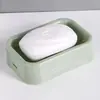 Soporte Creativo de Jabón con Drenaje de Doble Capa para Baño, Jabonera de Plástico que No Acumula Agua, Estante para Jabón