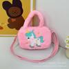 Bolsa de peluche al por mayor de fábrica juguete kulomi bolsa cruzada oso de fresa juguete de peluche bolso de mano japonés Sanrio
