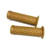 Acessórios de Modificação para Motocicleta Luz de Guidão Veículo Elétrico de Passeio Scooter Guidão Universal Retro Borracha Tampa de Guidão Harley