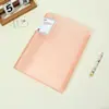 Porta-documentos A4 para Estudantes, Pasta Transparente para Folhas Soltas de Prova, Pasta para Partitura de Consulta Pré-Natal, Caderno de Folhas Soltas