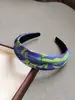 Diadema Bordada de Jacquard de Estilo Chino Retro Nueva de Primavera, Pinza para el Cabello Diaria para Lavarse la Cara, Accesorio para el Cabello Fresco