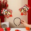 Duoyang Año Nuevo 2026 Creativo Primavera Globo Diadema Pasador Día de Año Nuevo Festivo Divertido Foto Regalo