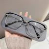 Nuevos lentes anti-luz azul para estudiantes, ciencia y tecnología, para hombres, suaves para la miopía, cara grande, rufián, guapos, lentes planos, gafas de moda, montura al por mayor