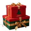 Suprimentos de Impressão Colorida Personalizados de Natal, Caixas de Embalagem com Tampa Superior e Inferior, Caixas de Presente de Embalagem de Natal Flip-Top de Alta Qualidade