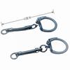 Accesorios de joyería Alitas de pollo Hebilla Cadena de serpiente Cadena de cobre 81156 Llavero colgante Cadena de serpiente larga