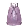 Mochila para Hombres y Mujeres, Mochila Deportiva de Entrenamiento con Compartimento para Zapatos, Resistente al Agua, Bolsa de Fitness Yoga, Bolsa Ligera de Almacenamiento para Salidas, Moderna