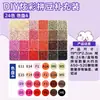 Nova versão conjunto completo de ferramentas, kit de material DIY com miçangas de fusão, pacote suplementar, caneta para miçangas, placa para miçangas, caixa para miçangas atacado