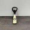 Abridor de Garrafa de Cerveja Aço Inoxidável Rosto Sorridente Fofo Ferramenta Abridora de Tampas Abridor de Garrafa de Vinho Suporte Criativo Abridor de Garrafa