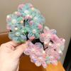 Malla para el Cabello de Niña Recogido de Baile Bolsillo Invisible para el Cabello de Niña Tocado de Flor Cabeza de Bola Accesorios Fijos para el Cabello Accesorios para el Cabello de Niñas