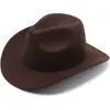 Chapéu Fedora de lã preto europeu e americano para primavera e outono para mulheres, chapéu de jazz versátil de performance com aba larga retrô britânico para homens