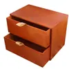 Armário de Armazenamento de Mesa Simples de Madeira para Casa com Calendário, Armário de Armazenamento com Gavetas Multicamadas, Caixa de Armazenamento Tipo Gaveta Estilo Vintage