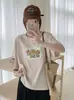 Envío Directo desde el Mercado de las Trece Líneas: Camiseta de Algodón Copo de Nieve, Envío Directo de Una Pieza, Cuello Redondo, Adelgazante, Versátil, Manga Corta, Verano, Fábrica de Origen