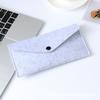 Atacado de fábrica moda feltro bolsa para celular feltro capa para celular bolsa de embalagem Bolsa universal para celular em feltro