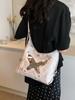 Mochila para Mujer de Gran Capacidad para Viajes Casuales 2026 Nuevo Estilo Mochila Estilo Universitario Bolso Tote Multifuncional de Hombro Cruzado