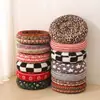 Cama para Gatos Redonda de Peluche Suave y Esponjosa con Forma de Donut Gris Calmante Lavable
