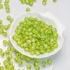 Cuentas de Vidrio Agrietado Hielo de 6/8/10 mm, Cuentas de Vidrio para Pulseras y Collares Hechos a Mano DIY, Cuentas Sueltas, Cuentas Redondas, Materiales y Accesorios