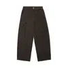 Pantalones de Chándal de Felpa Chenilla Yutang "Mezcla Lyocell" Estilo Old Money con Pinzas Estructuradas, Pantalones Casuales Rectos Holgados para Hombre