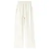 Pantalones Banana de Chenilla Azul Marino Otoño/Invierno 2026 para Mujer de Cintura Alta Adelgazantes Pierna Ancha Pierna Recta Deportivos Casuales