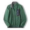 ¡Alto Valor Estético! ¡Ligero y Cálido! Chaqueta de Forro Polar Elástico con Cuello Alto Casual para Exteriores de Hombre Primavera, Otoño e Invierno 2026