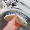 Cepillo de Limpieza de Plástico Flexible de 360 Grados para Fregar Fregadero Tina Inodoro Azulejo Piso de Cocina