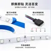 Fita de LED de Baixa Tensão 24V Cor Sonho RGB Autoadesiva Tira de Luz Suave Decoração de Casa Interior Decoração de Atmosfera Placa Nu Placa LED Inteligente