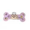 Lindo Perrito Hueso Acrílico Accesorios DIY Hecho a Mano Paquete de Materiales para Funda de Teléfono Móvil Parche de Dibujos Animados Flor de Zapato Joyería