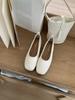 JIAMEIRUI Camry Primavera y Otoño Nuevos Zapatos Cómodos de Suela Blanda Para Todas las Ocasiones Zapatos de Leche Cuadrados sin Cordones Planos