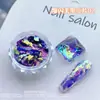 Explosivo Glitter Color Púrpura Lavanda Polvo de Brillo Polarizado Estilo Coreano Tendencia Púrpura Romántico Brillo para Uñas Explosivo Glitter